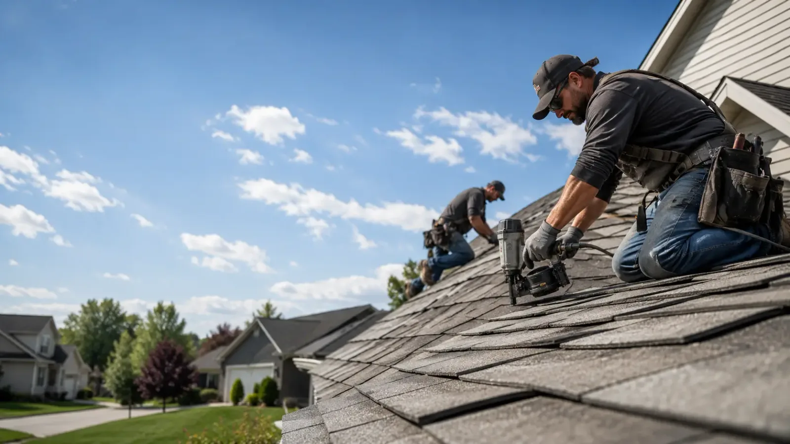 Storm Damage Roof Repair in Goodwine, IL near me